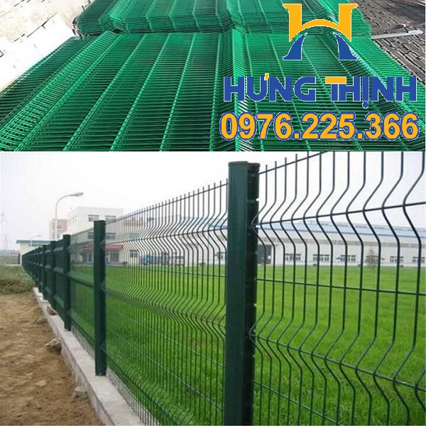 Hàng rào lưới thép chắn sóng,hàng rào gập tam giác hai đầu