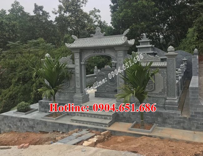 22 Mẫu khuôn viên khu lăng mộ gia đình đẹp tại Tuyên Quang