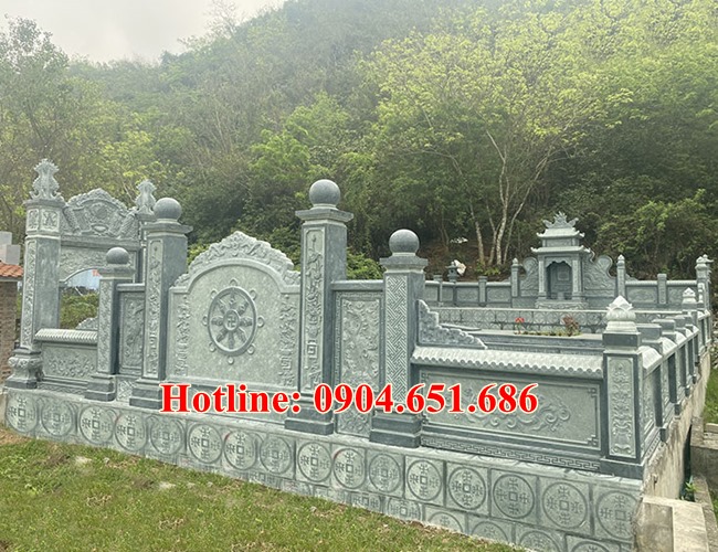 22 Mẫu khuôn viên khu lăng mộ gia đình đẹp tại Tuyên Quang