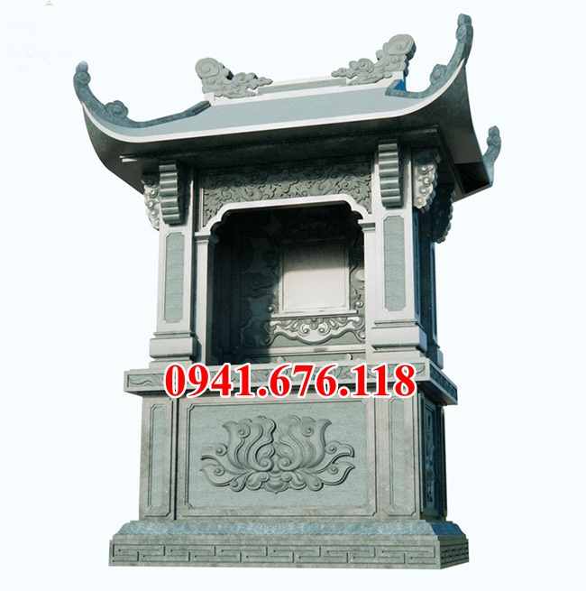 Mẫu 734 miếu thờ đá sơn thần linh thiên địa ngoài trời - khóm trang