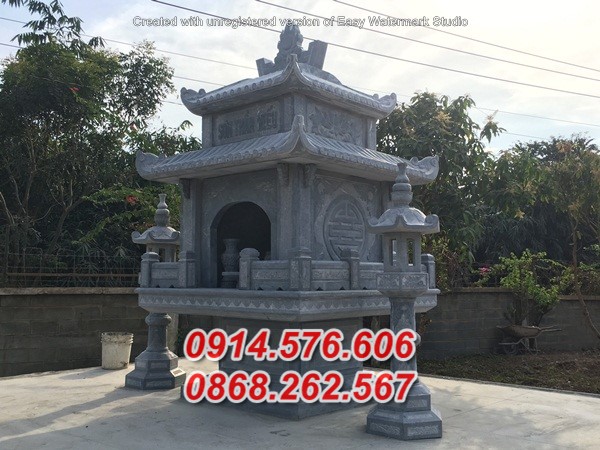 Mẫu 603 am thờ đá đẹp bán tiền giang - để tro cốt thờ ông thiên địa