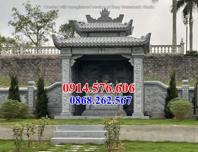 Mẫu 603 am thờ đá đẹp bán tiền giang - để tro cốt thờ ông thiên địa