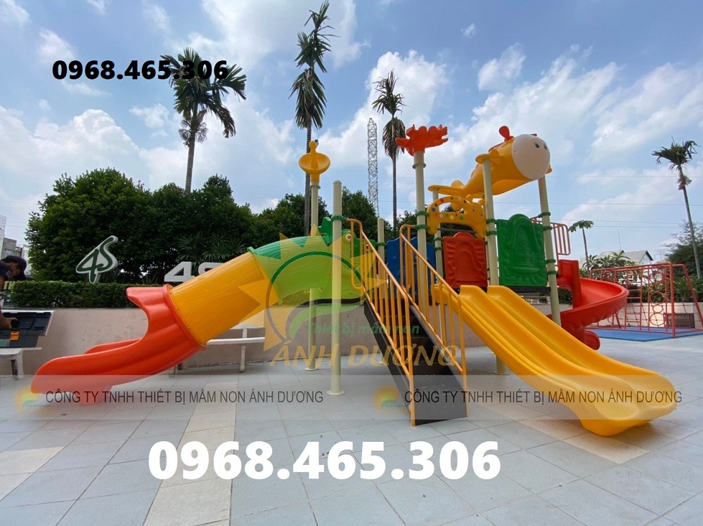 Bộ liên hoàn cầu trượt máy bay kích thước lớn ống 89 dùng cho chung cư