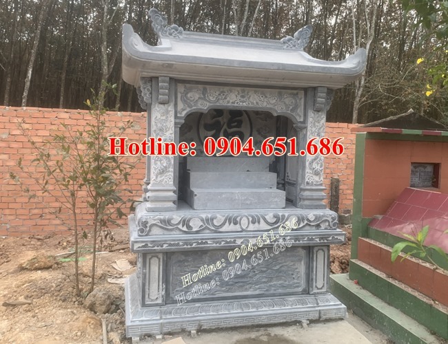 Xây nhà để tro cốt đẹp tại Sài Gòn - 55 mẫu nhà bằng đá đẹp thờ cốt