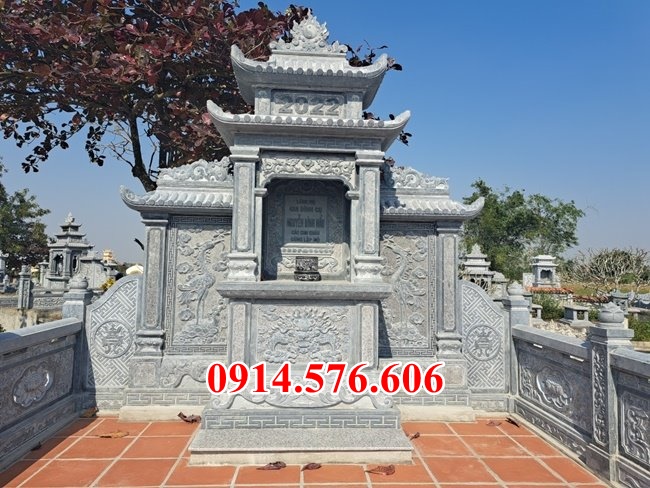 mẫu 007 củng thờ đá đẹp bán - am cây hương kỳ đài thờ chung lăng mộ