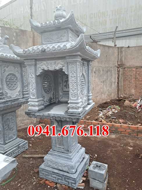 Mẫu 8640 miếu thờ đá bán quảng ninh - thờ sơn thần linh thổ công địa