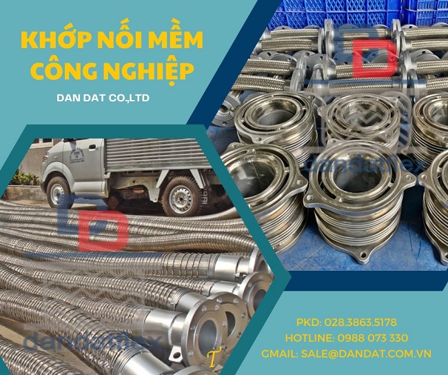 Khớp nối mềm vi sinh, khớp nối mềm rắc co ren,khớp nối mềm thủy lực
