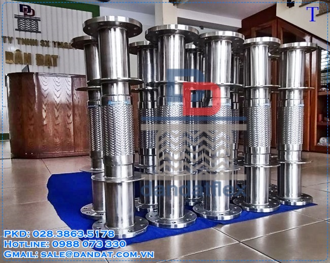 Khớp nối mềm vi sinh, khớp nối mềm rắc co ren,khớp nối mềm thủy lực