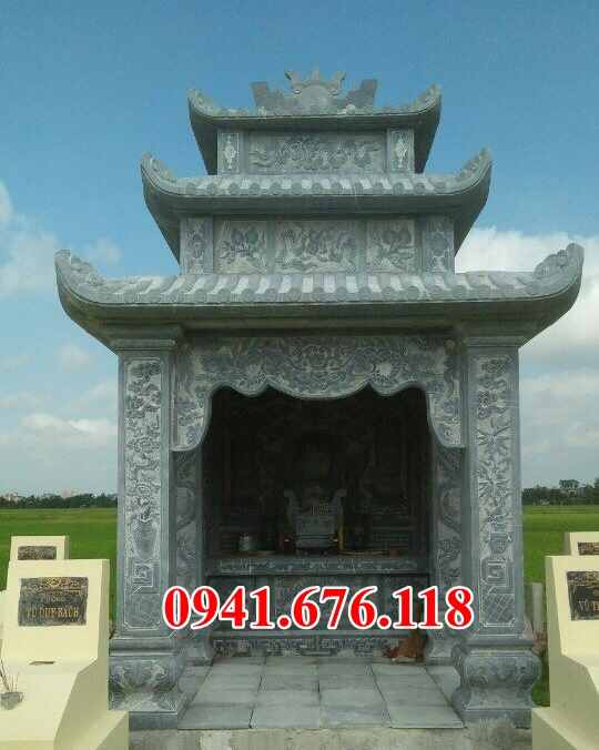 Mẫu 042 miếu thờ đá bán nam định - thần linh ông công địa ngoài trời