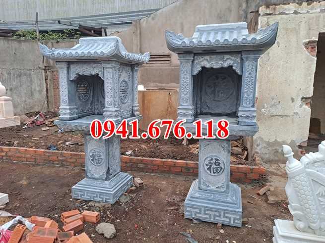 Mẫu 042 miếu thờ đá bán nam định - thần linh ông công địa ngoài trời