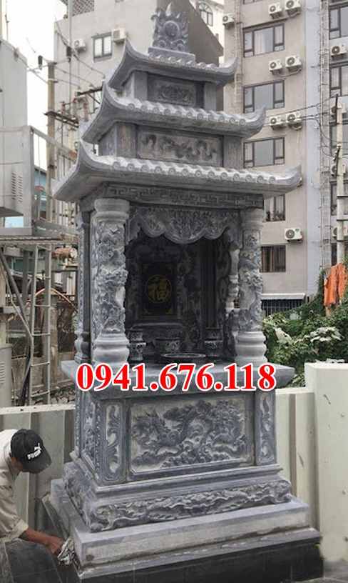21 Mẫu am thờ đá bán kon tum - miếu khóm cây hương đá ninh bình