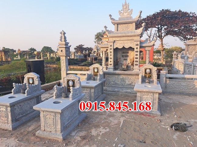 Mẫu 080 lăng mộ đá đẹp bán quảng ninh - nghĩa trang ông bà bố mẹ