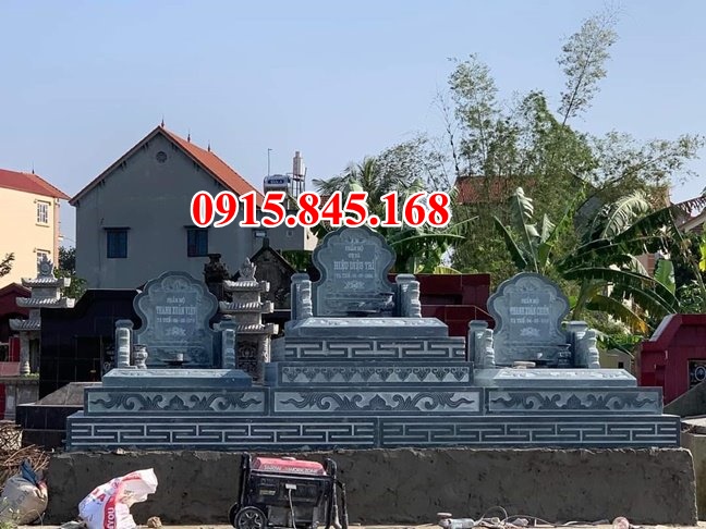 009 Mẫu lăng mộ đá bán thái bình - khu nghĩa trang gia đình ông bà