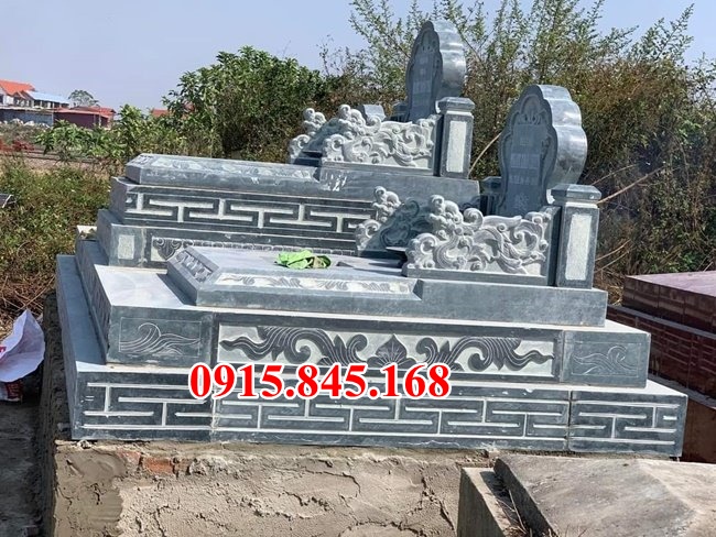 009 Mẫu lăng mộ đá bán thái bình - khu nghĩa trang gia đình ông bà
