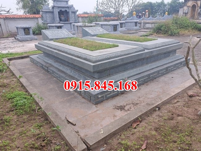 009 Mẫu lăng mộ đá bán thái bình - khu nghĩa trang gia đình ông bà