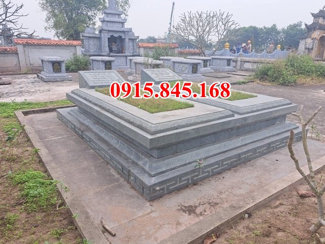 009 Mẫu lăng mộ đá bán thái bình - khu nghĩa trang gia đình ông bà