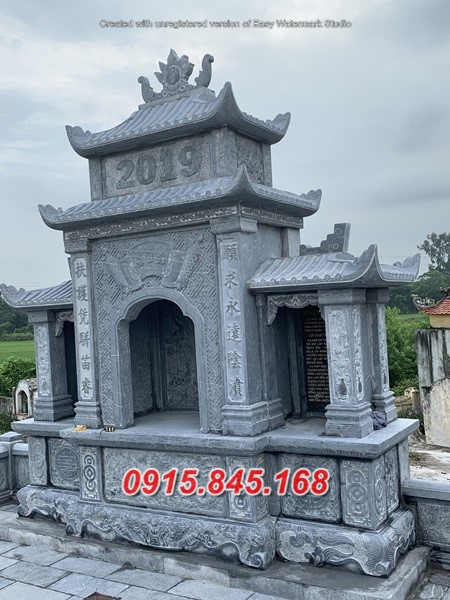 Mẫu 010 trang thờ đá bán vĩnh phúc - ban bàn thờ cây hương am miếu