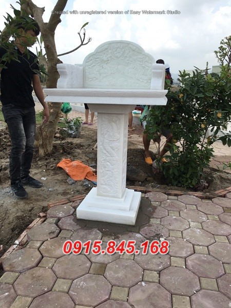 Mẫu 012+ ban bàn thờ đá bán hà nội - cây hương nghĩa trang - củng thờ