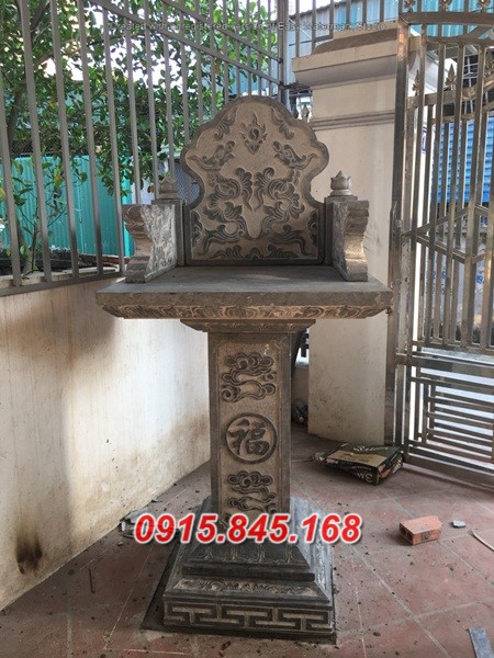 Mẫu 012+ ban bàn thờ đá bán hà nội - cây hương nghĩa trang - củng thờ