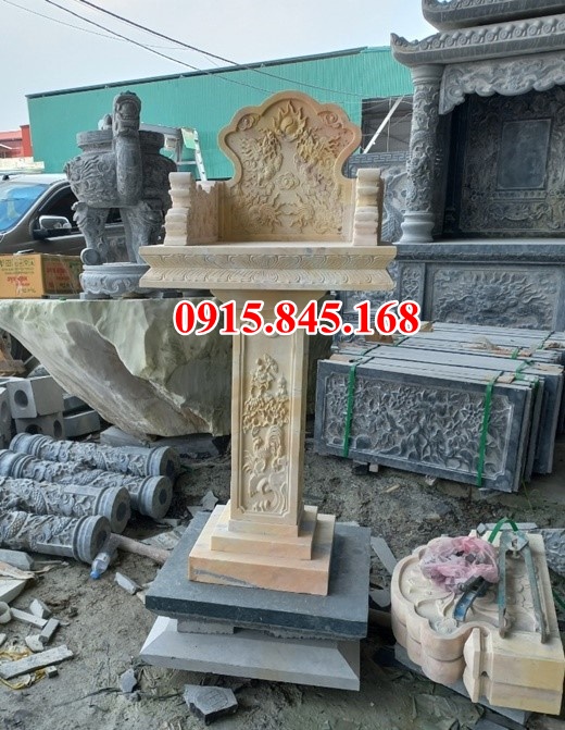 Mẫu 012+ ban bàn thờ đá bán hà nội - cây hương nghĩa trang - củng thờ