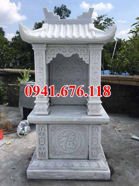 Mẫu 045 cây hương đá trắng bán bình dương - làm am miếu trang khóm thờ