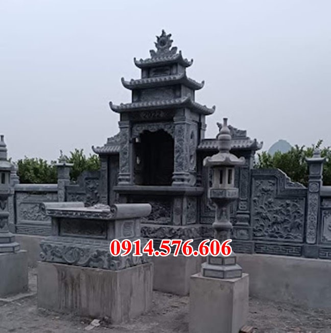 Lăng thờ đá đẹp - 24+ miếu am lầu kỳ đài miếu thờ lăng mộ quảng ninh