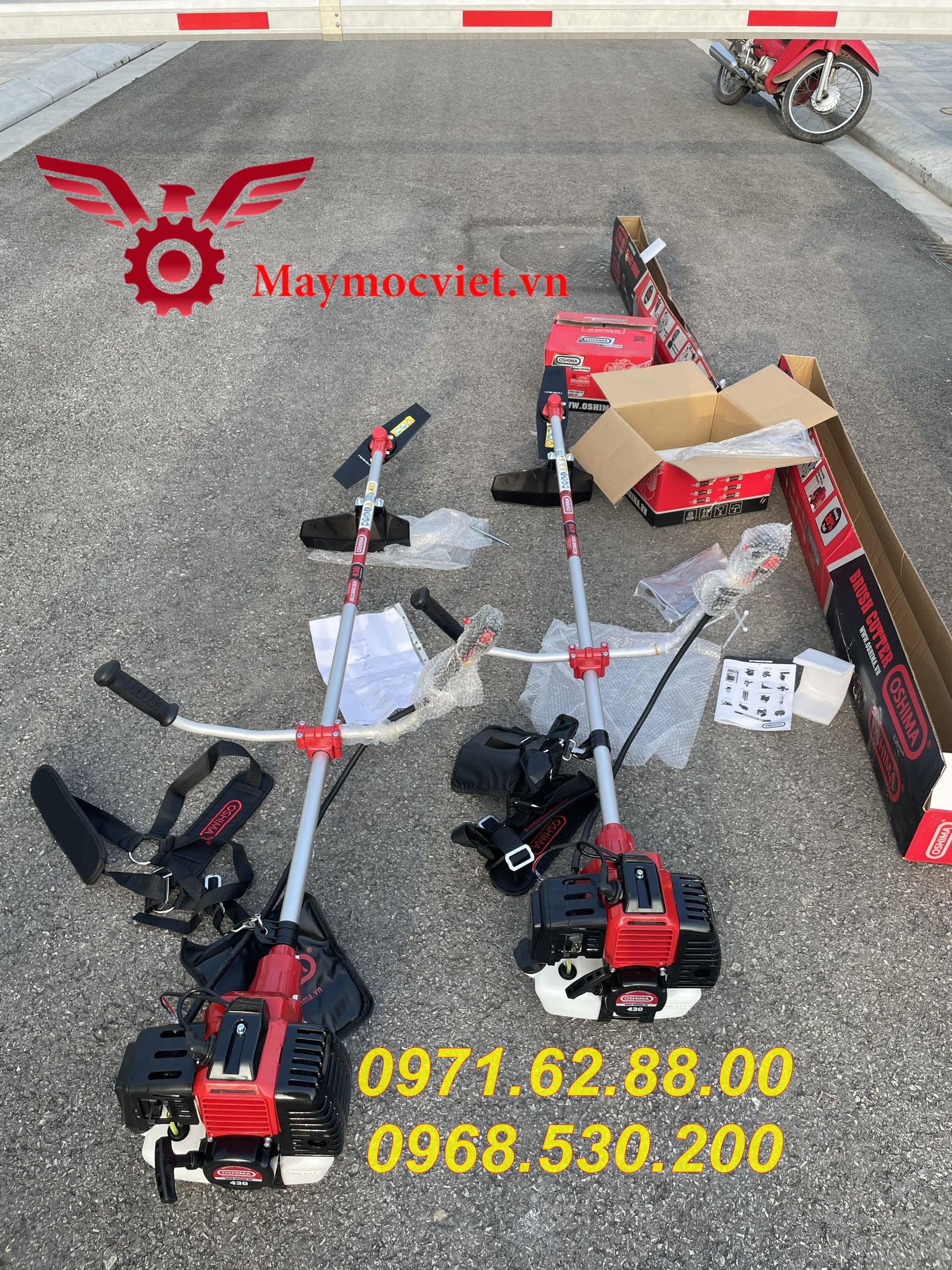 Phân phối máy cắt cỏ 2 kỳ đeo vai OSHIMA 430 giá rẻ