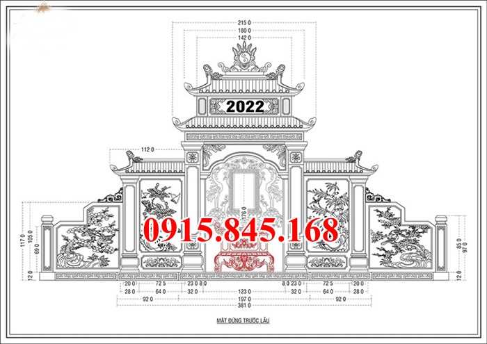 Mẫu 213 lăng mộ đá bán vĩnh phúc + mồ mả gia đình + khu nghĩa trang