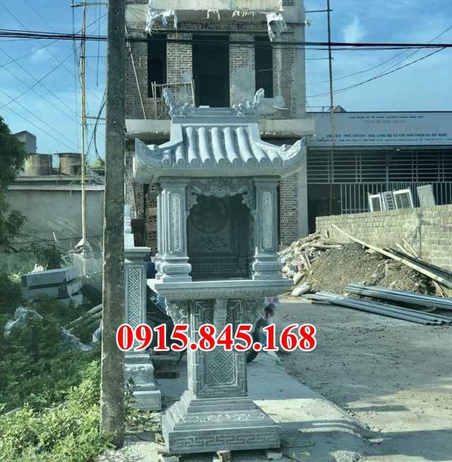 Mẫu 025 ban bàn thờ đá bán lào cai + cây hương am miếu thờ lăng mộ