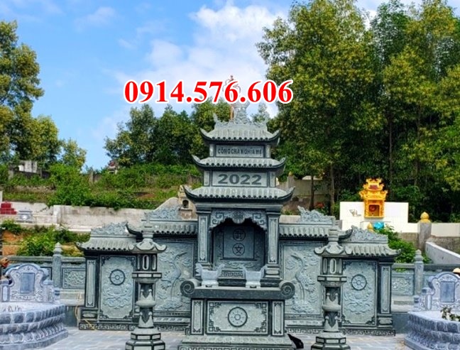 Mẫu cây hương đá thờ nghĩa trang + am miếu bán hoà bình + củng kỳ đài