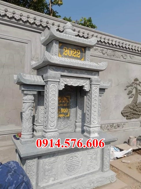 Mẫu 02+ cây hương thờ đá đẹp + lăng mộ nghĩa trang phú thọ + kỳ đài am
