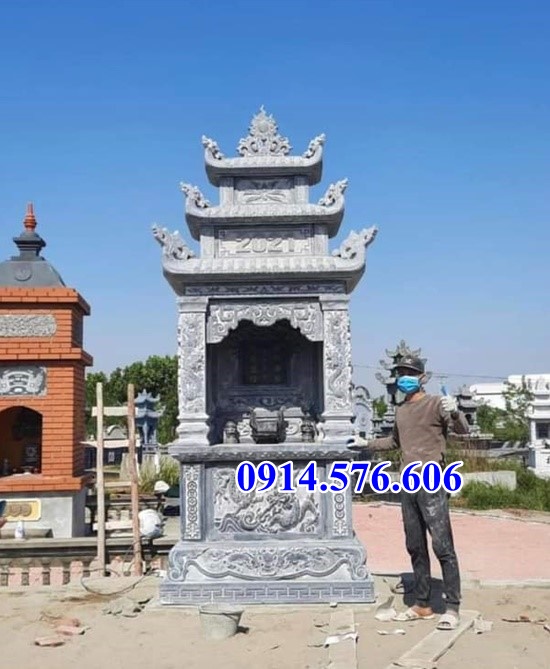 Mẫu 02+ cây hương thờ đá đẹp + lăng mộ nghĩa trang phú thọ + kỳ đài am