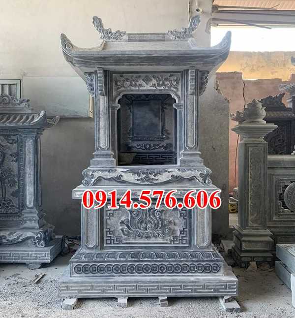 023 Mẫu lăng thờ đá đẹp + cây hương củng kỳ đài bán thái nguyên + am