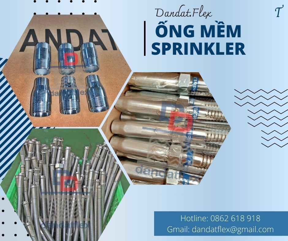 Ống mềm chữa cháy, ống nối mềm cứu hỏa, dây mềm nối đầu phun chữa cháy