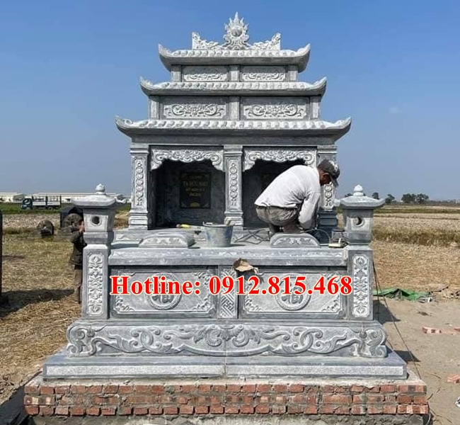 Mộ đá đôi Bắc Ninh - Địa chỉ, cơ sở bán mộ đôi gia đình ở Bắc Ninh