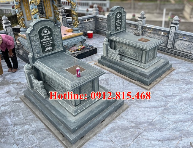 Mộ đá đôi Bắc Ninh - Địa chỉ, cơ sở bán mộ đôi gia đình ở Bắc Ninh