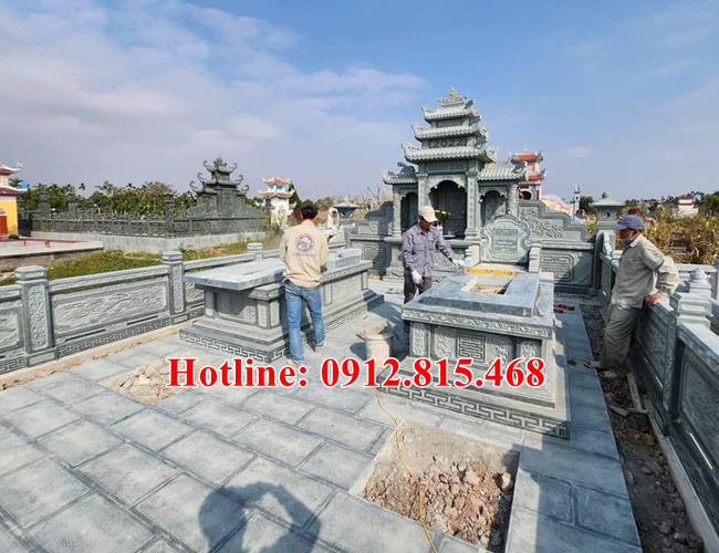 Mẫu mộ đá đôi đẹp bán tại Bắc Ninh 99 - Lăng mộ đôi tại Bắc Ninh