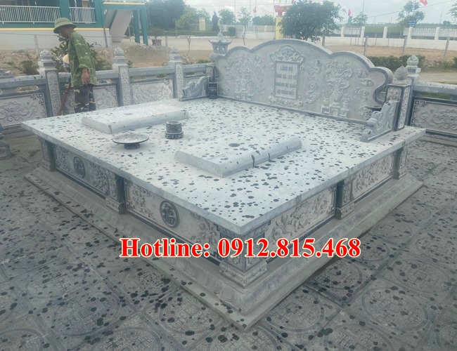 Mẫu mộ đá đôi đẹp bán tại Bắc Ninh 99 - Lăng mộ đôi tại Bắc Ninh