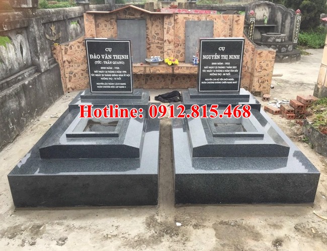 Mẫu mộ đá đôi đẹp bán tại Bắc Ninh 99 - Lăng mộ đôi tại Bắc Ninh