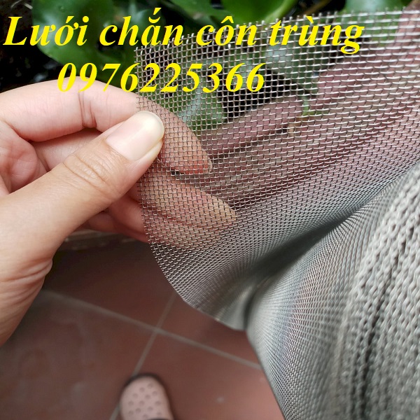 Lưới inox chống muỗi ,chống côn trùng khổ 1m x 30m