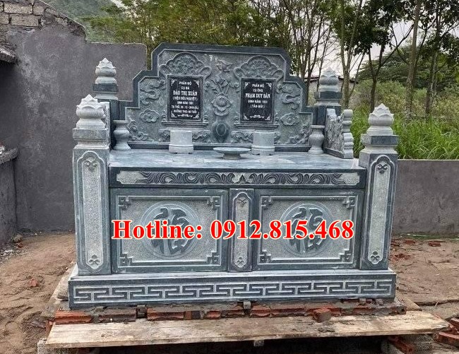 Mẫu mộ đá đôi đẹp bán tại Vĩnh Phúc 88 - Mộ đá đẹp tại Vĩnh Phúc