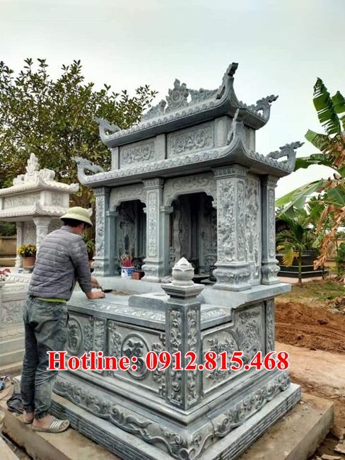 Mẫu mộ đá đôi đẹp bán tại Vĩnh Phúc 88 - Mộ đá đẹp tại Vĩnh Phúc