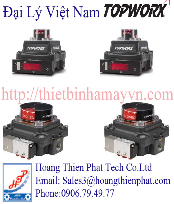 Đại lý phân phối van điều khiển TopWorx Việt Nam