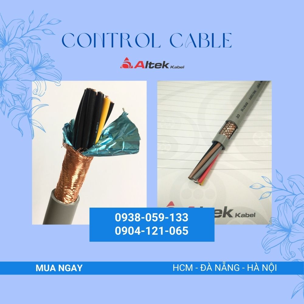 Cáp Điều Khiển (RVV/RVVP) - Phân Phối toàn quốc (BẮC-TRUNG-NAM)