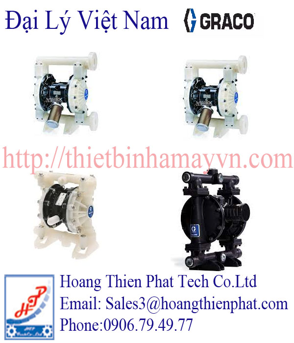 Đại lý phân phối máy bơm màng Graco-Husky