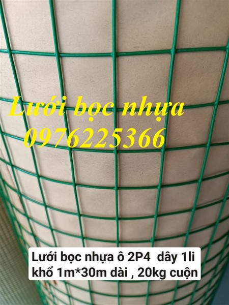Lưới thép bọc nhựa ,lưới thép hàn bọc nhựa