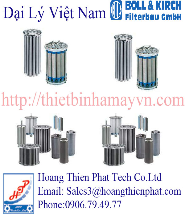 đại lý phân phối bộ lọc thủy lực Bollfilter