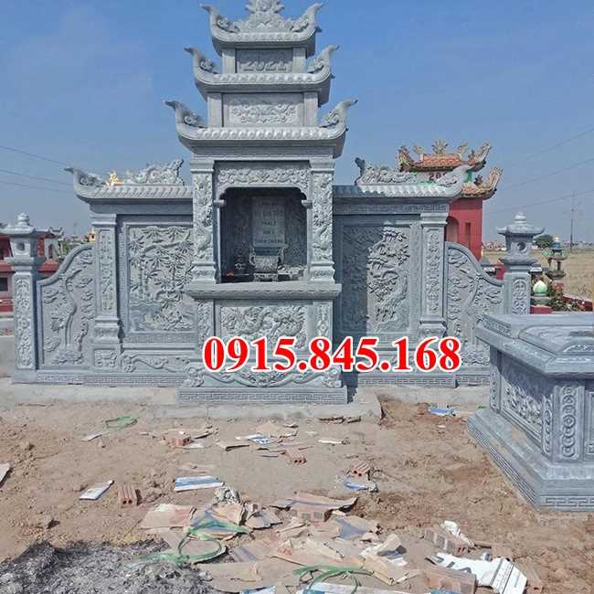 Mẫu 126 lăng mộ đá bán hà tĩnh + nghĩa trang gia đình + mộ ông bà