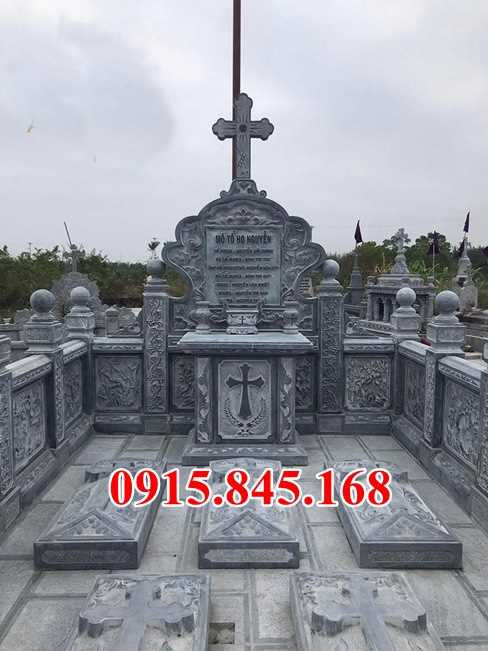 Mẫu 126 lăng mộ đá bán hà tĩnh + nghĩa trang gia đình + mộ ông bà