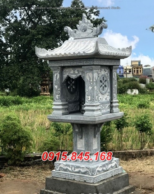 Miếu thờ đá đẹp + mẫu am bàn thờ bán kiên giang + cây hương thờ thiên